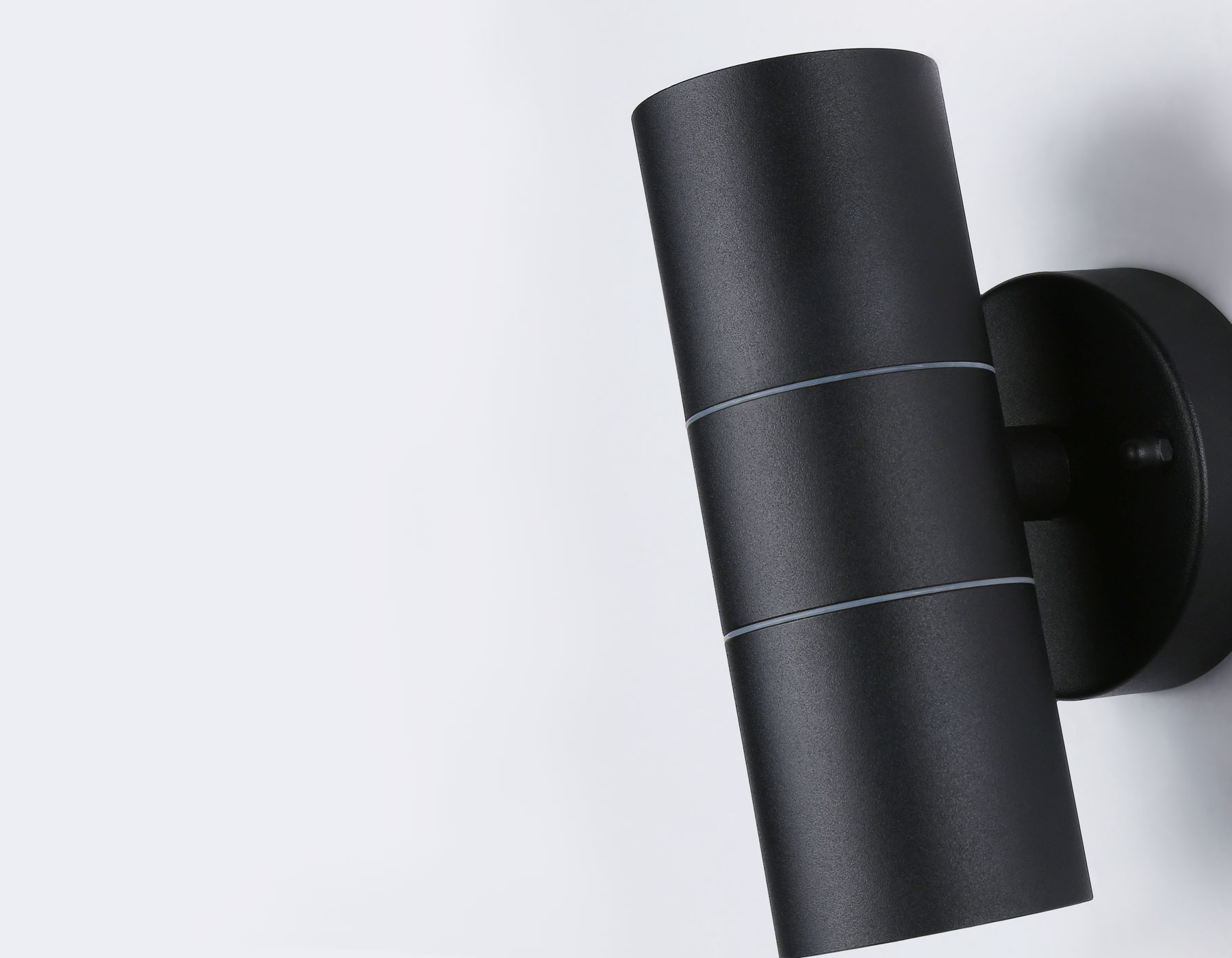 Уличный настенный архитектурный светильник ST3707/2 BK черный IP54 GU10/2 max 35W 160*60*95