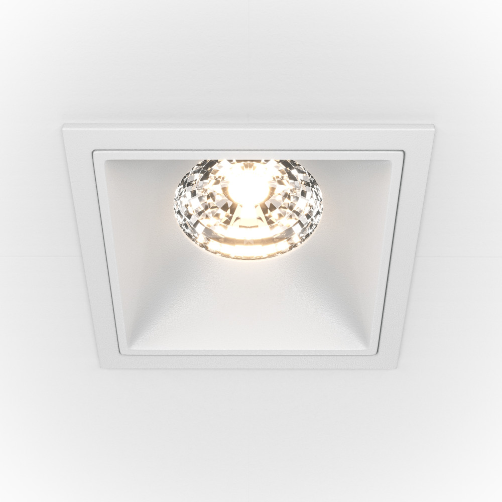 Встраиваемый светильник Alfa LED 3000K 1x15Вт 36 Maytoni Technical DL043-01-15W3K-SQ-W (dl043-01-15w3k-sq-w)