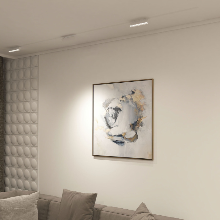 Трековый светильник светодиодный с управлением смартфоном и пультом Smart DK8006-WH (dk8006-wh)