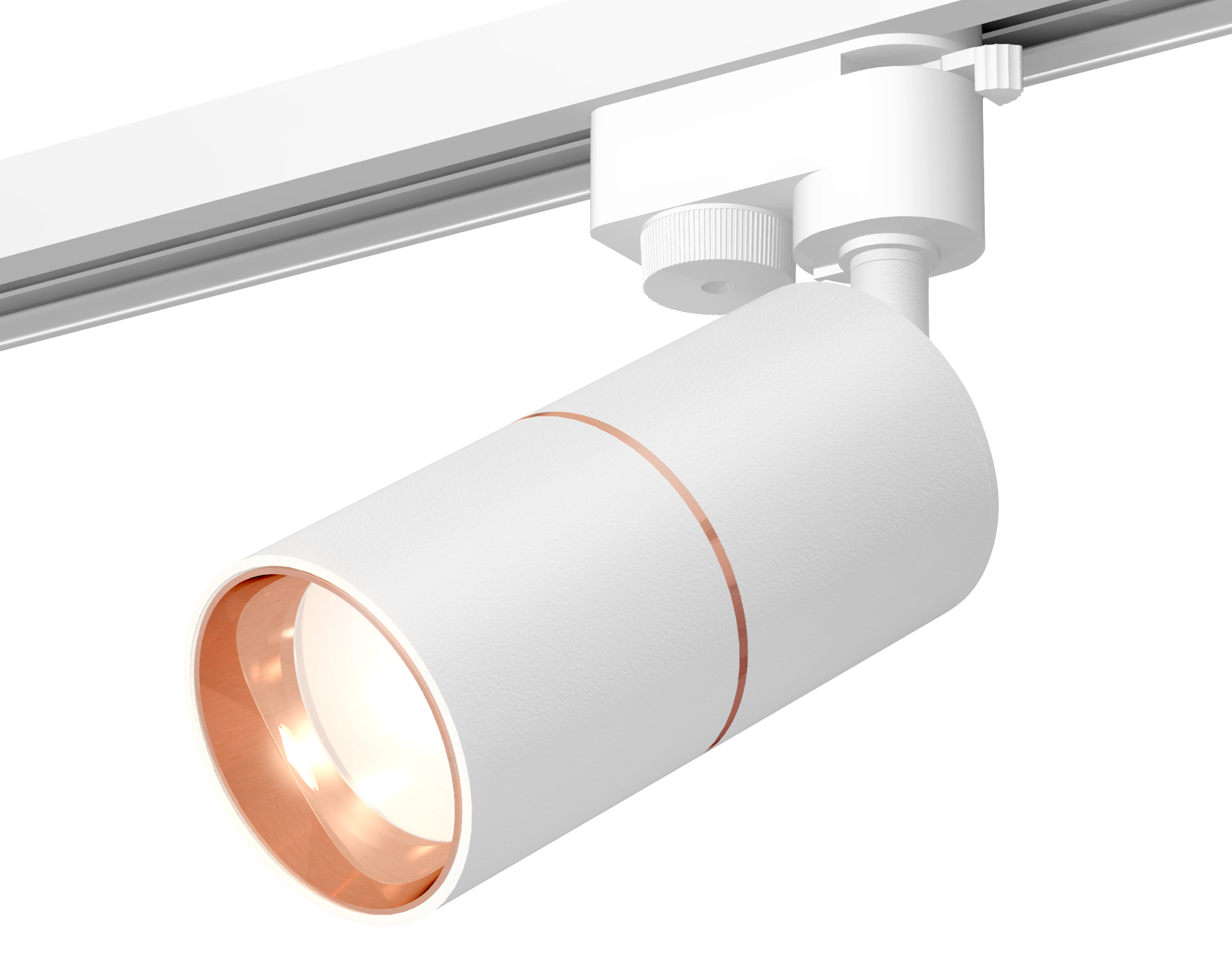 Комплект трекового однофазного светильника XT6301030 SWH/PPG белый песок/золото розовое полированное MR16 GU5.3 (A2520,C6301,A2063,C6301,N6114)