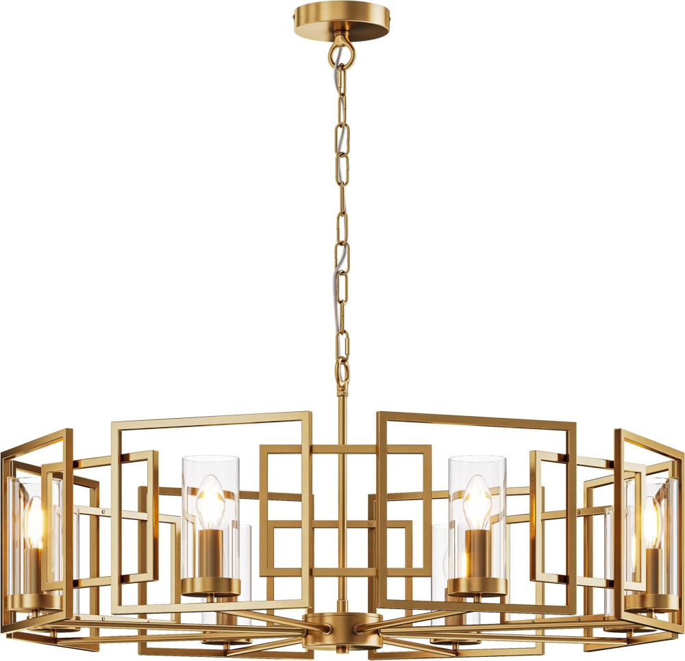 Подвесная люстра Bowi H009PL-08G (h009pl-08g)