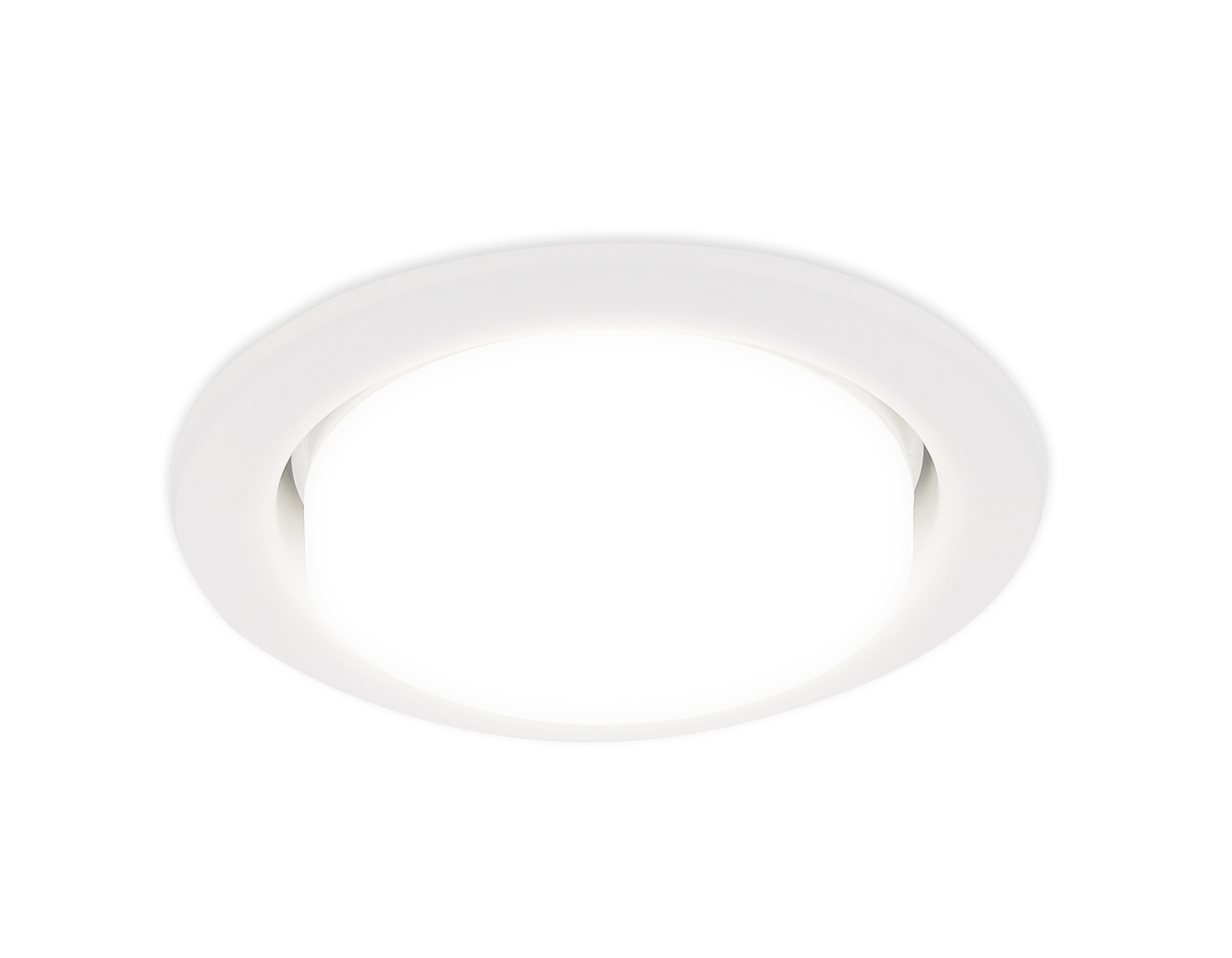 Встраиваемый точечный светильник GX53 G101 W белый GX53