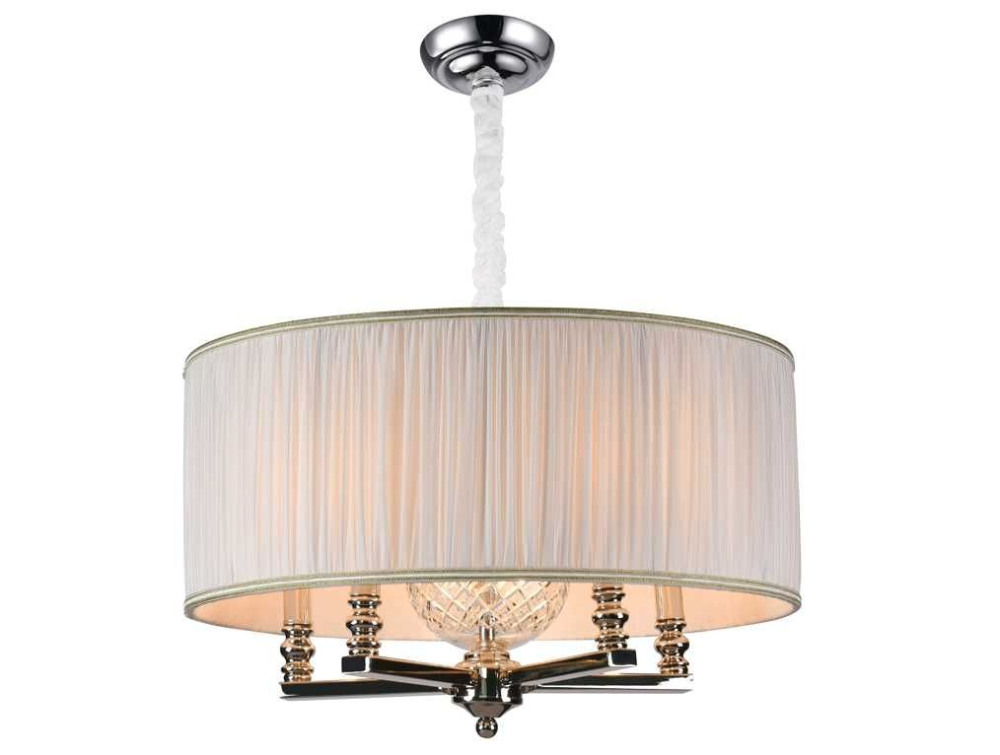 Подвесная люстра 3125S nickel без абажуров (3125_s_nickel_bez_abazhurov)