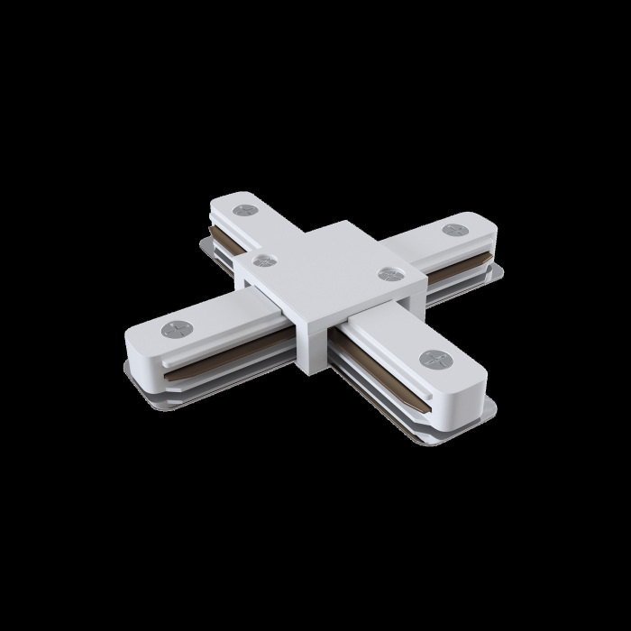 Коннектор Х-образный Unity белый однофазный Maytoni Technical TRA001CX-11W