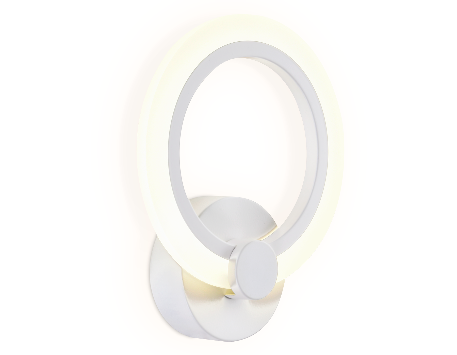 Настенный светодиодный светильник FA529 WH белый 6400K/3000K/4200K 12W 230*190*60