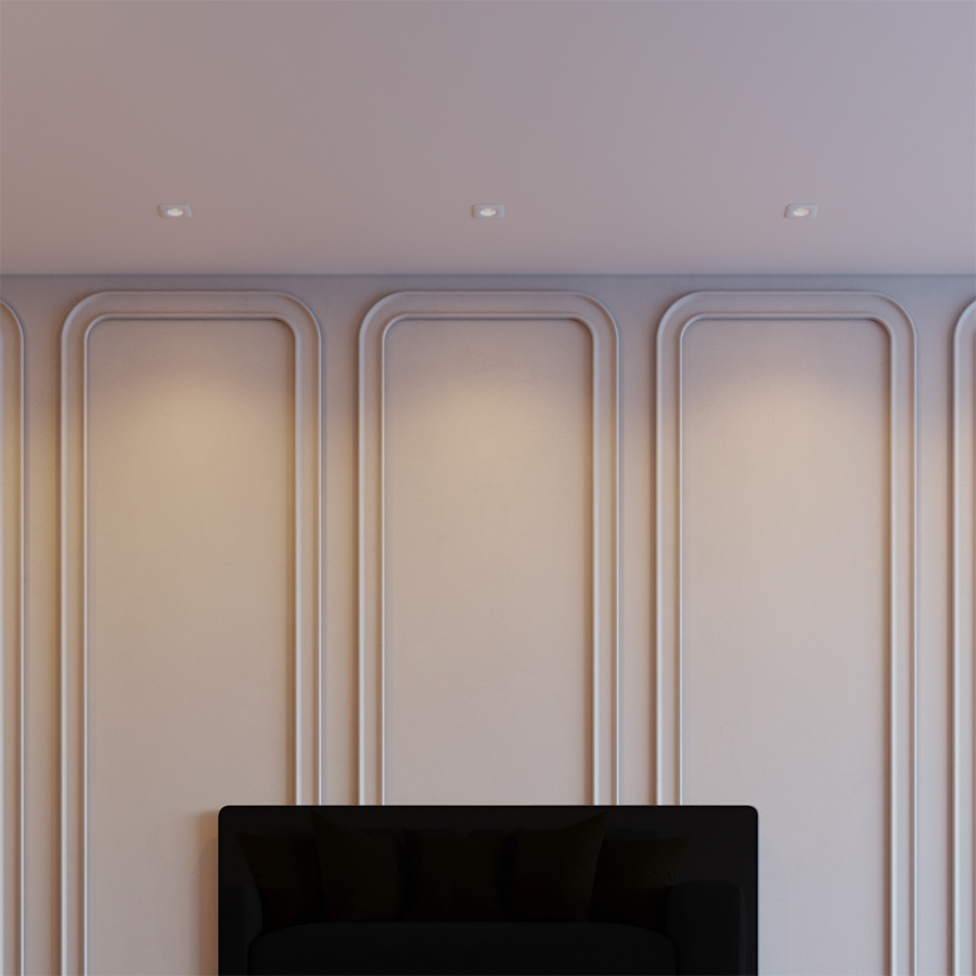 Встраиваемый светильник под сменную лампу Ledron AO1501003 White (2421)