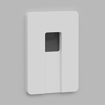 Встраиваемый светодиодный светильник для стен и ступеней Ledron WLB1281W White (3712)