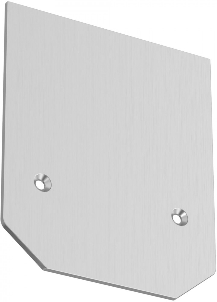 Заглушка торцевая для профиля TRA004MP-21S S35 серый магнитный Maytoni Technical TRA004MPEC-21S