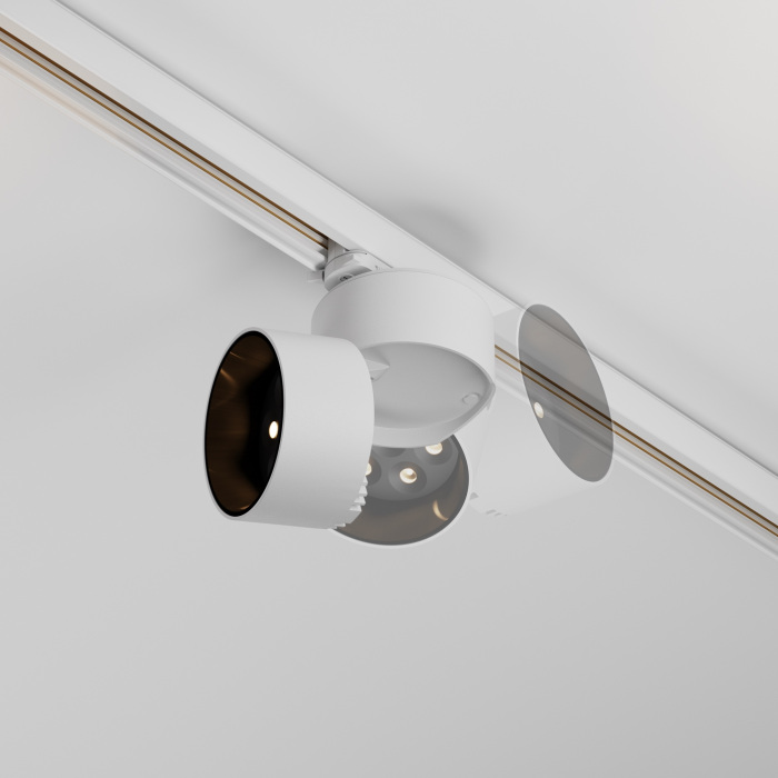 Трековый светильник трехфазный 15W 220V Maytoni Alfa TR199-3-15W27K-M-W (tr199-3-15w2_7k-m-w)
