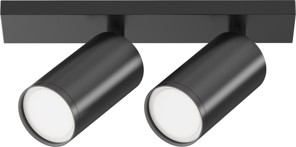 Потолочный светильник FOCUS S GU10 2x10Вт Maytoni Technical C051CL-U-2B (c051cl-u-2b)