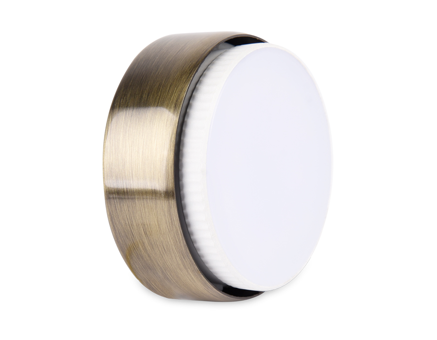 Накладной точечный светильник GX53 G102 SB бронза GX53 D82*25