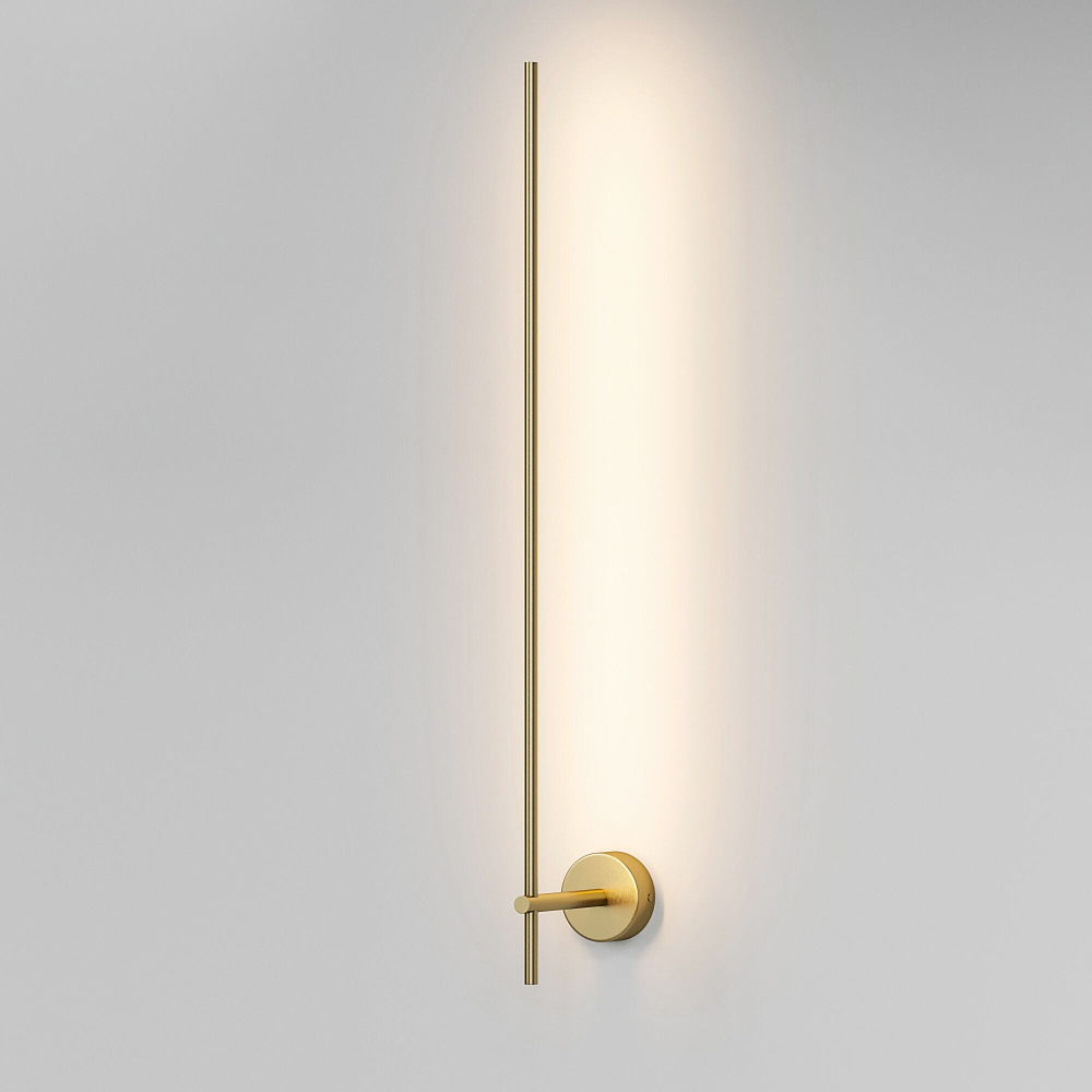 Светильник настенный светодиодный Elektrostandard Fine 40132LED латунь 3000K (a067490)