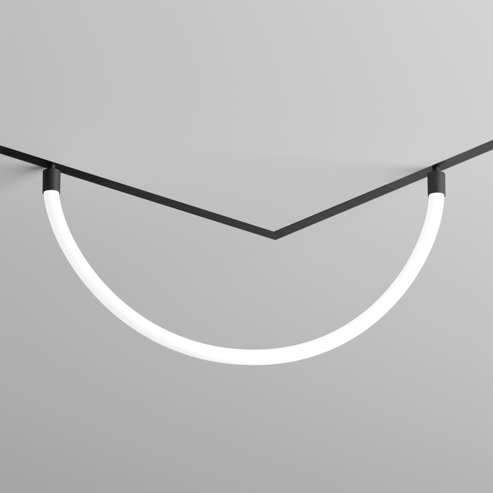 Трековый светильник однофазный 220 Denkirs Smart Ray DK8060-BK (dk8060-bk)