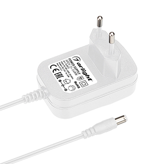 Блок питания ARDV-24-24WW (24V, 1A, 24W) (Arlight, Адаптер, 3 года) 040022