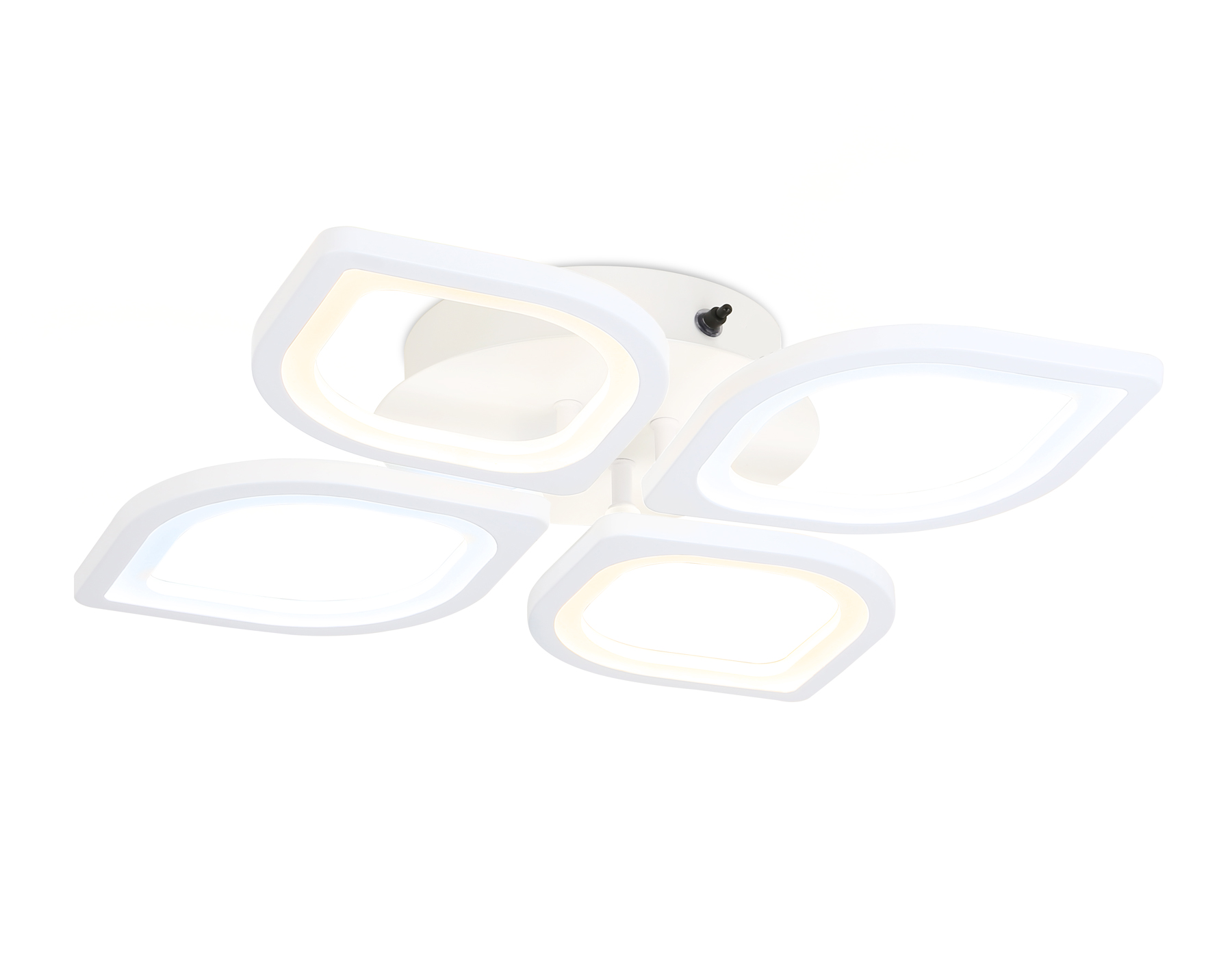 Потолочный светодиодный светильник с пультом FA4488/4 WH белый 4200K/3000K+6400K/6400K+3000K 62W 500*500*150 (ПДУ ИК)