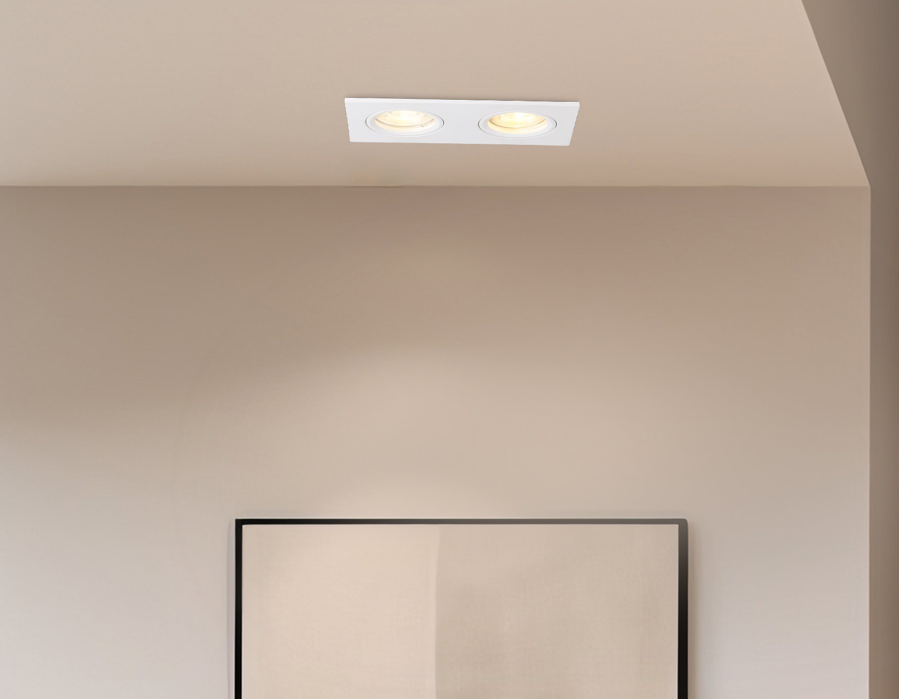 Светильник встраиваемый TN102460/2 WH белый GU5.3 160*81*28