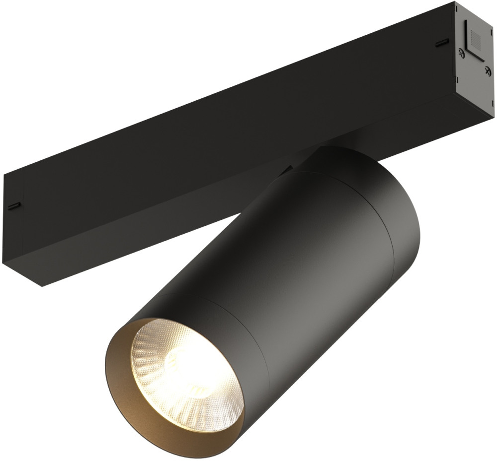 Трековый светильник светодиодный с пультом управлением смартфоном и голосом регулировкой цветовой температуры DK8020-BK (dk8020-bk)