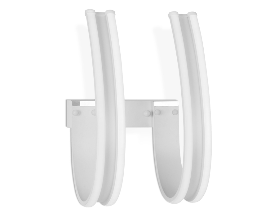 Настенный светодиодный светильник FL164/2 WH белый LED 3000K/6400K 42W 410*250*220