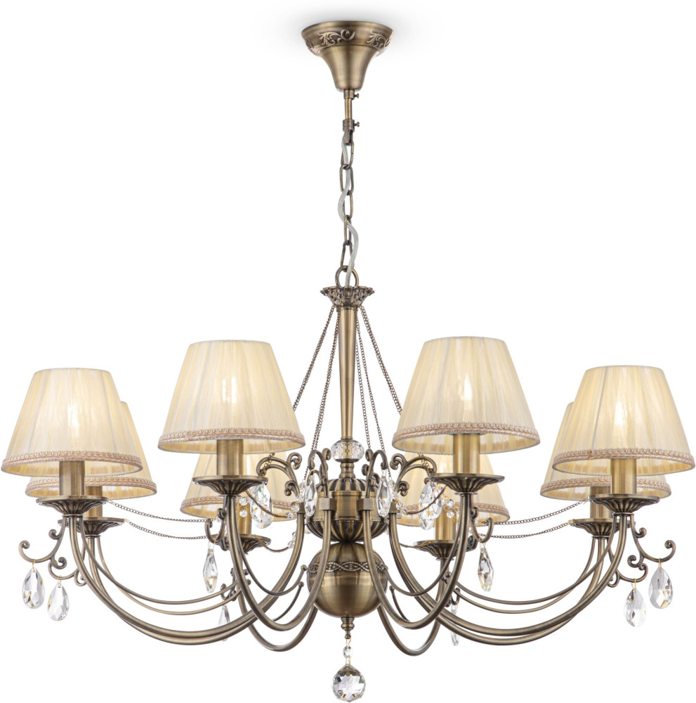 Подвесная люстра Classic 11 RC093-PL-08-R (arm093-08-r)