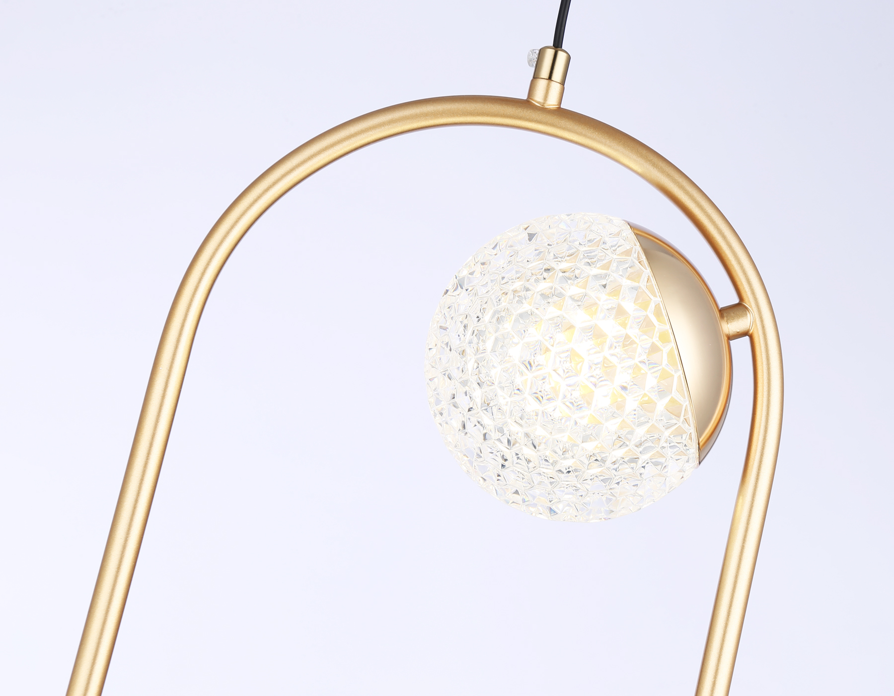 Подвесной светильник со сменной лампой TR5431/2 GD золото G9/2 max 40W 220*110*1000