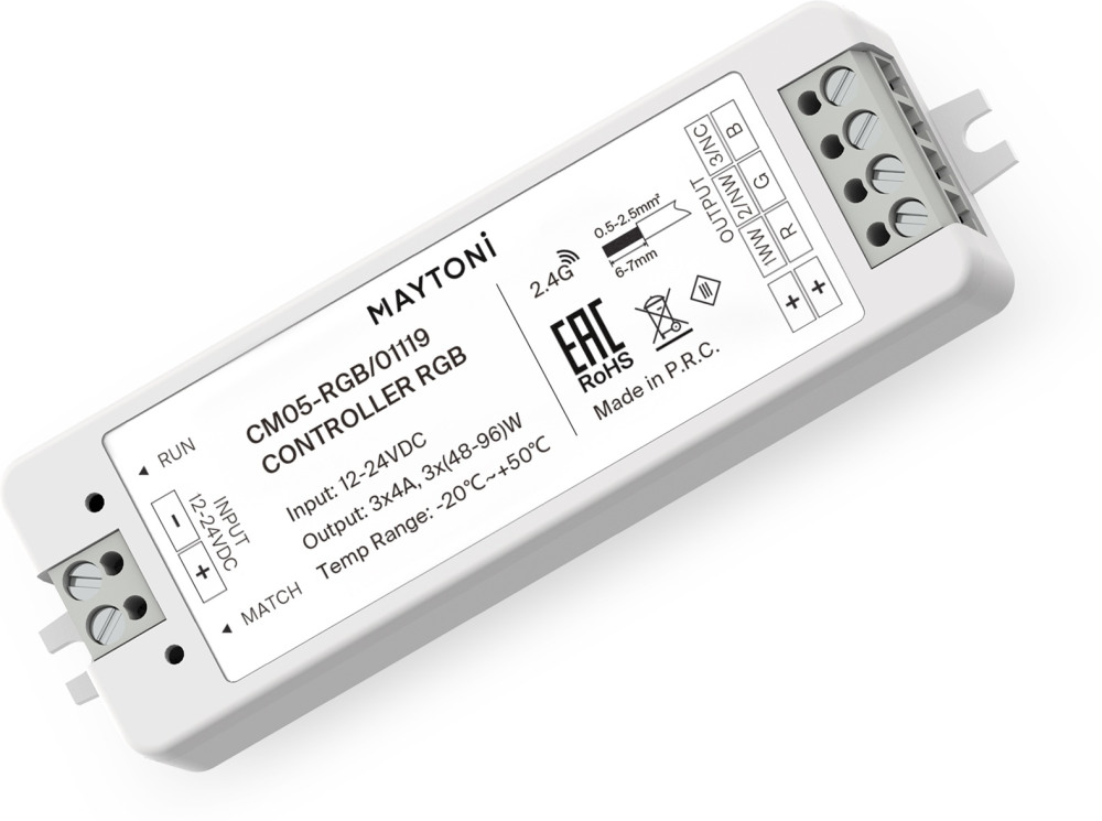 Контроллер для светодиодной ленты RGB 144Вт288Вт 01119 (01119)