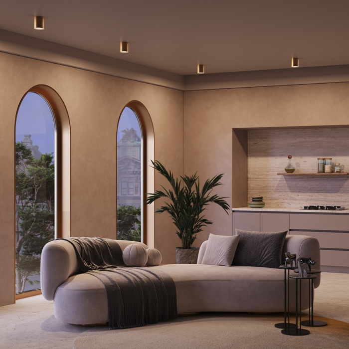 Потолочный светильник Maytoni Spark C094-GU10-MG (c094-gu10-mg)