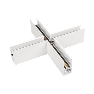 Коннектор крестовой MAG-CON-4592-X90 (WH) (Arlight, IP20 Металл, 5 лет) 026914