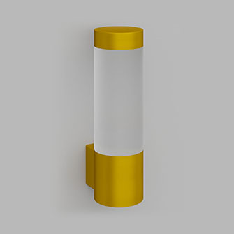 Настенный светодиодный светильник Ledron WWS0802-1 Gold (2909)