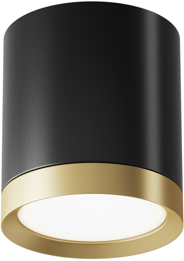 Накладной потолочный светильник Hoop GX53 1x15Вт Maytoni Technical C086CM-GX53-MRD-BG (c086cm-gx53-mrd-bg)