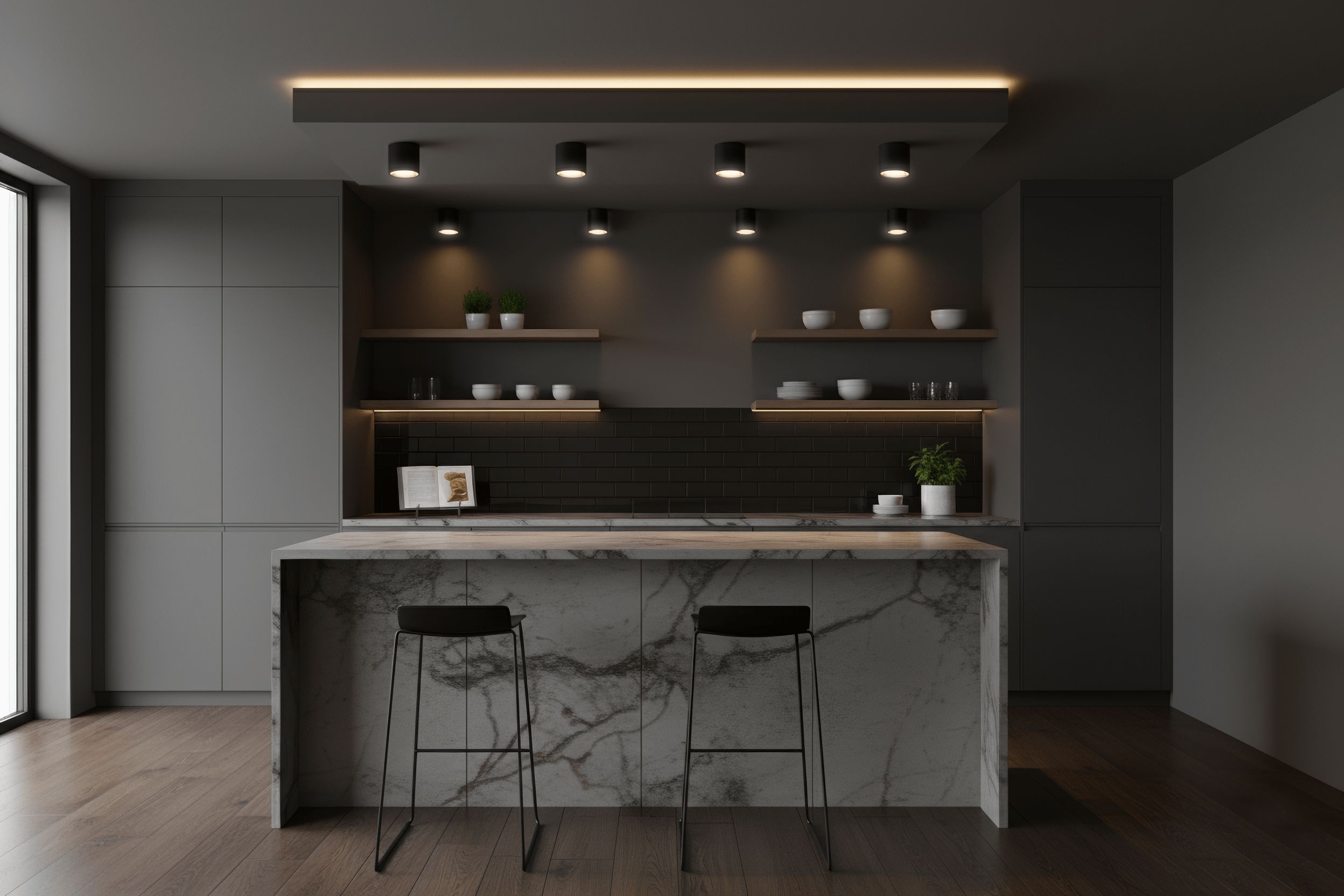 Светильник потолочный Crystal Lux CLT 073C BL