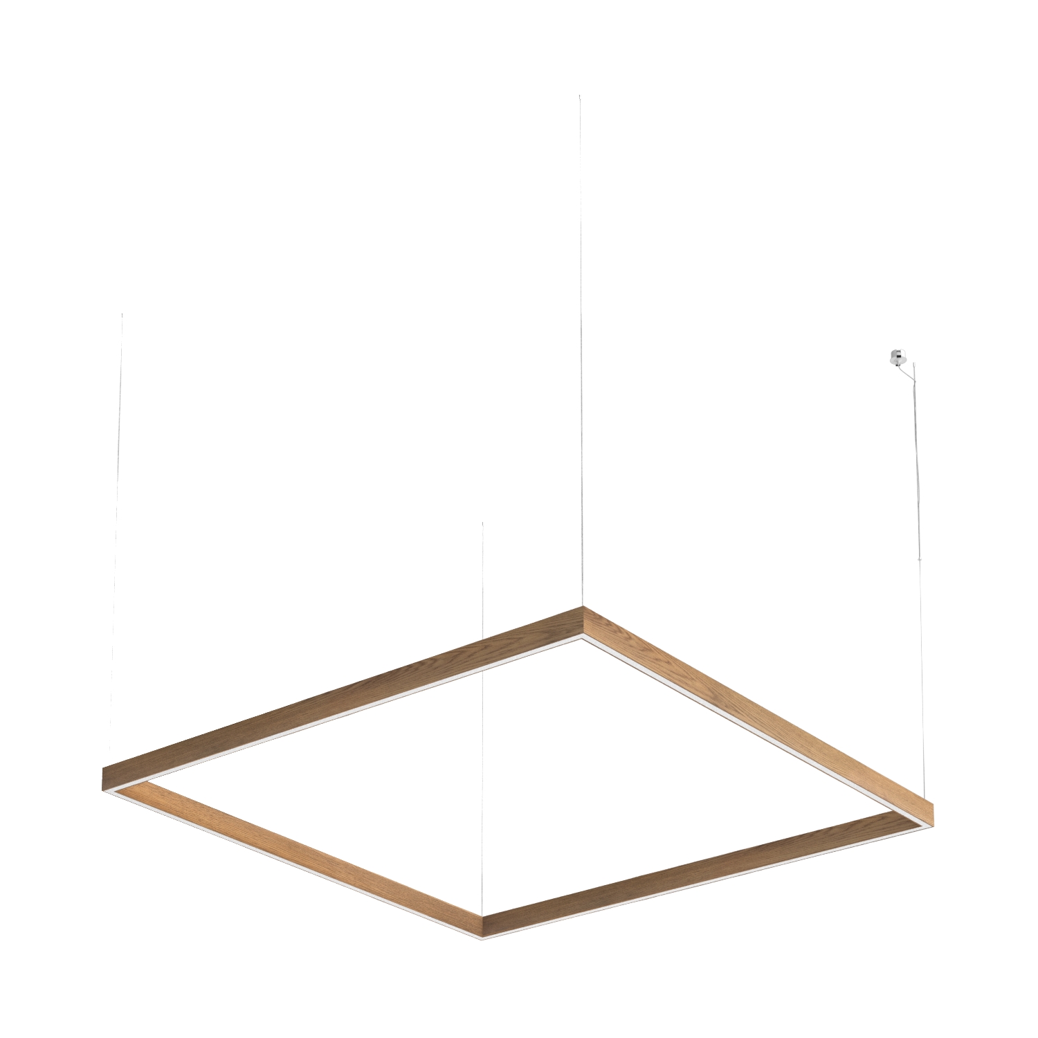 Подвесной светодиодный светильник Ledron KVADRO Basic 2190 White 4000K (4833)