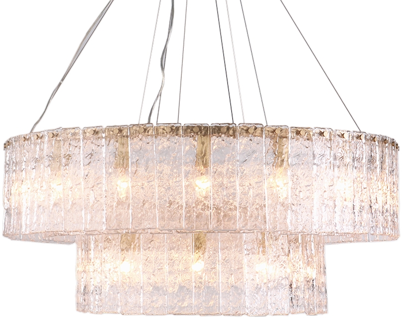 Подвесная люстра хрустальная 1082618S brass (10826_18_s_brass)