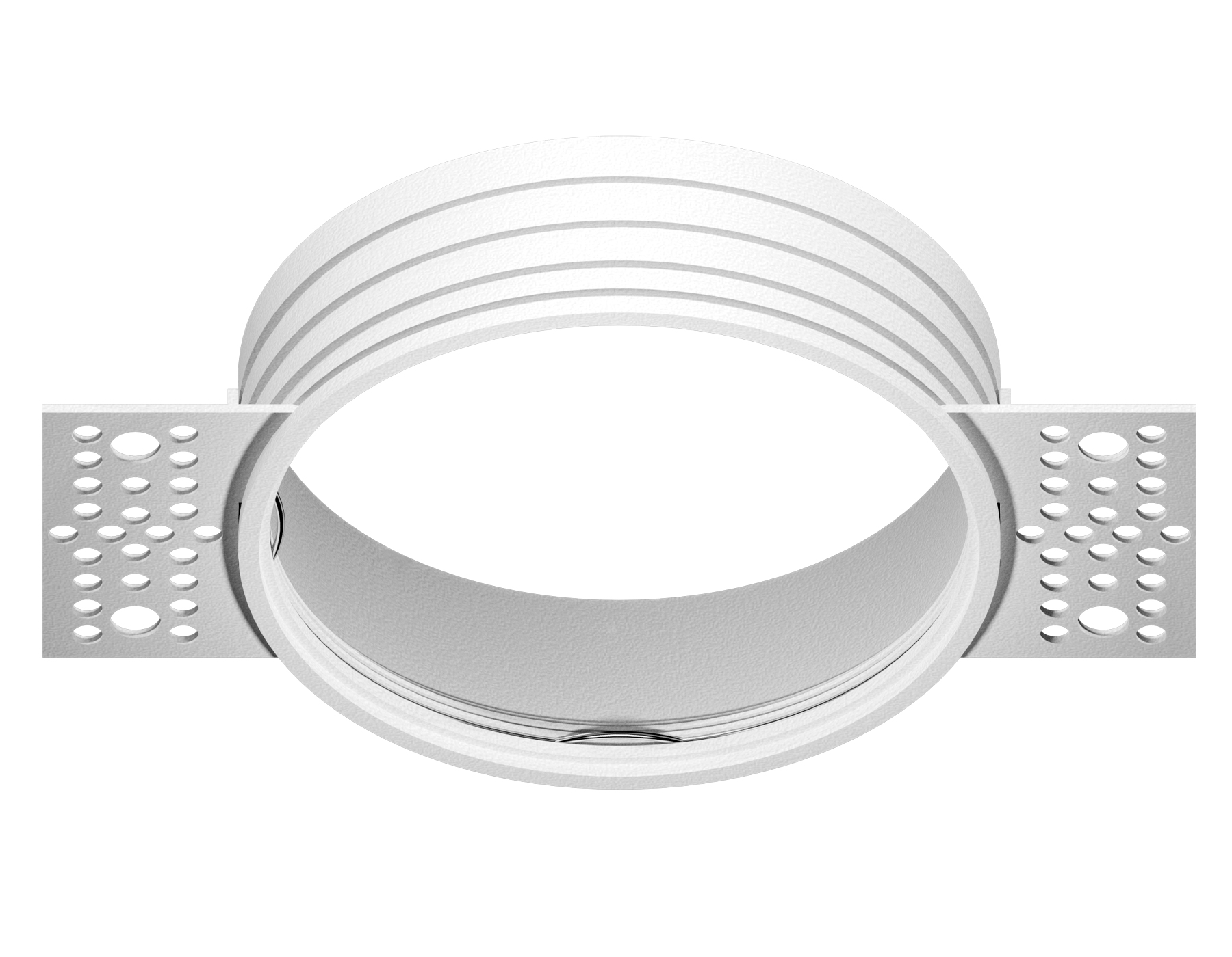 Крепеж встраиваемый под шпаклевку для корпуса светильника с диаметром отверстия D70 C7007 SWH белый песок D75*22 (для корпуса D70mm)