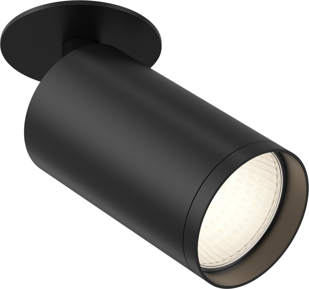 Встраиваемый светильник FOCUS S GU10 1x10Вт Maytoni Technical C049CL-U-1B (c049cl-u-1b)