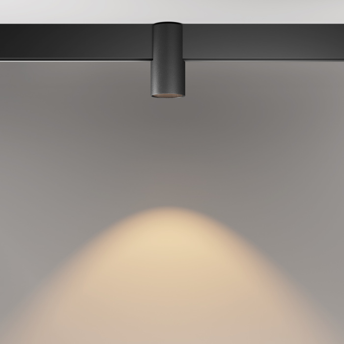 Трековый светильник магнитный 48V Maytoni Alfa TR122-2-7W3K-B (tr122-2-7w3k-b)