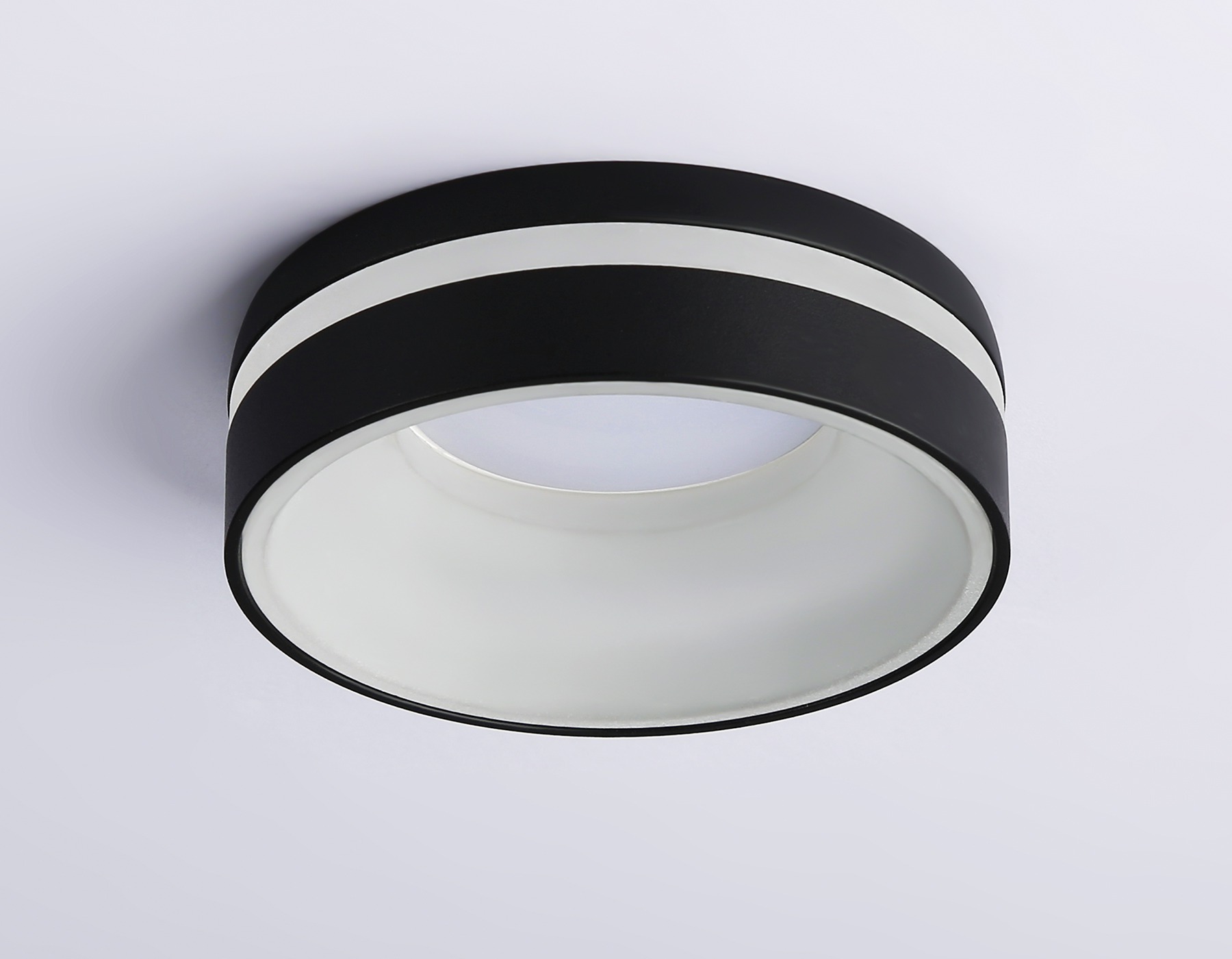 Встраиваемый точечный светильник MR16 TN3306 BK/FR черный/белый матовый MR16 GU5.3 D80*43