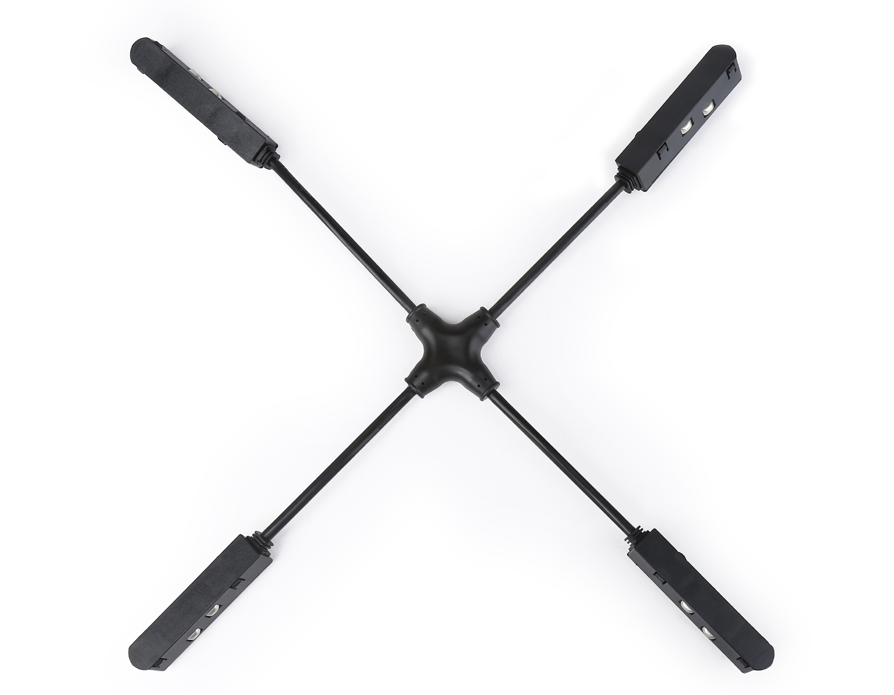 Коннектор питания гибкий х-образный для шинопровода Magnetic GL3639 коннектор питания Х-образный IP20 48V 160*160*18