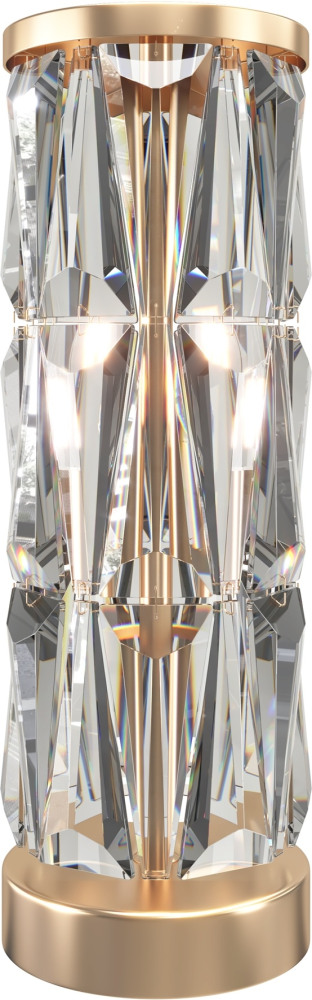 Интерьерная настольная лампа хрустальная с выключателем Puntes MOD043TL-02G (mod043tl-02g)