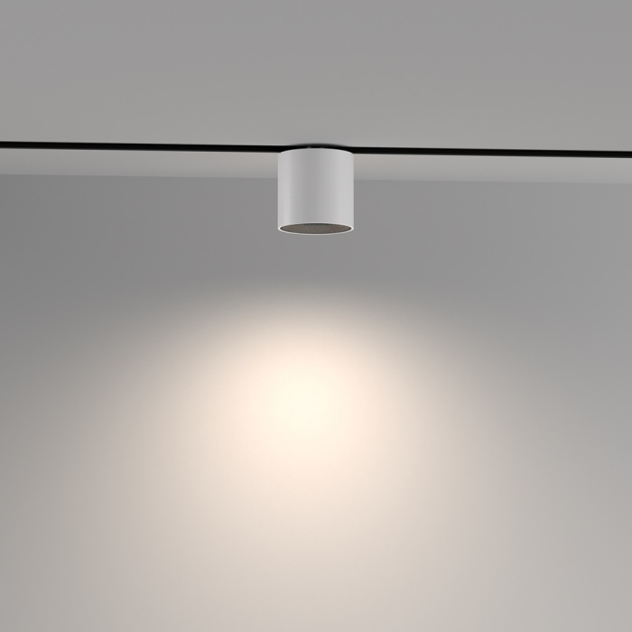 Трековый светильник магнитный 48V Maytoni Alfa S TR132-4-7W-DS-W (tr132-4-7w-ds-w)