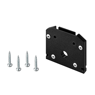 Заглушка MAG-ORIENT-CAP-2653-STR-D (BK) (Arlight, IP20 Металл, 3 года) 041294