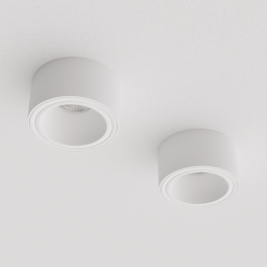 Встраиваемый светильник под сменную лампу Ledron AO1501015 White (2433)