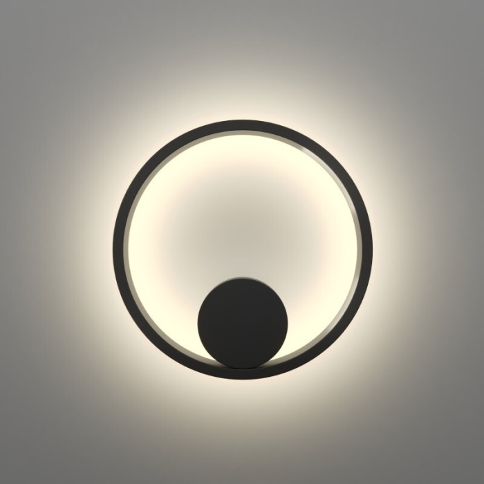 Настенный светильник Denkirs Orbit DK5060-BK 10 Вт черный матовый (dk5060-bk)