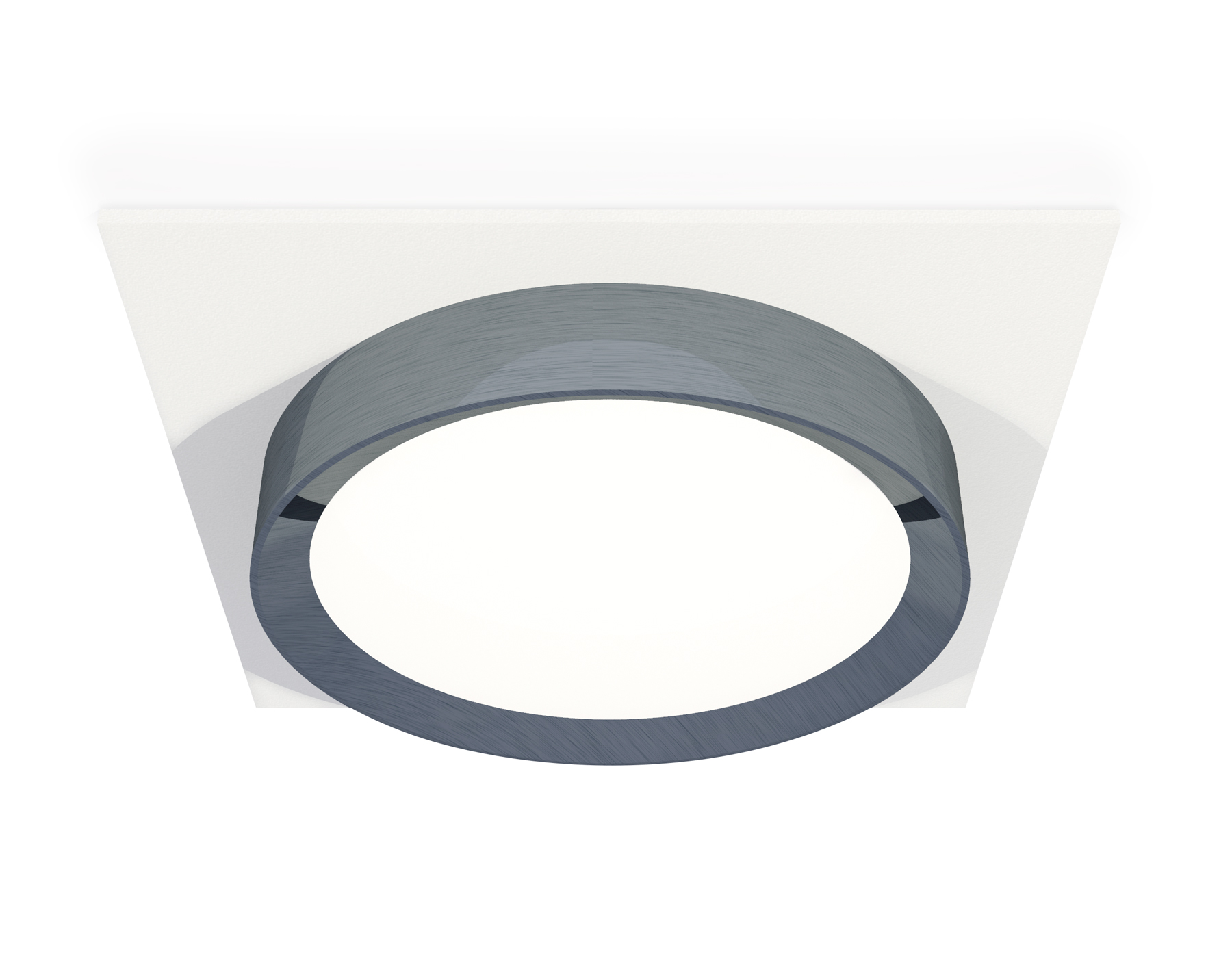 Комплект встраиваемого светильника XC8061007 SWH/PPH белый песок/графит полированный GX53 (C8061, N8133)