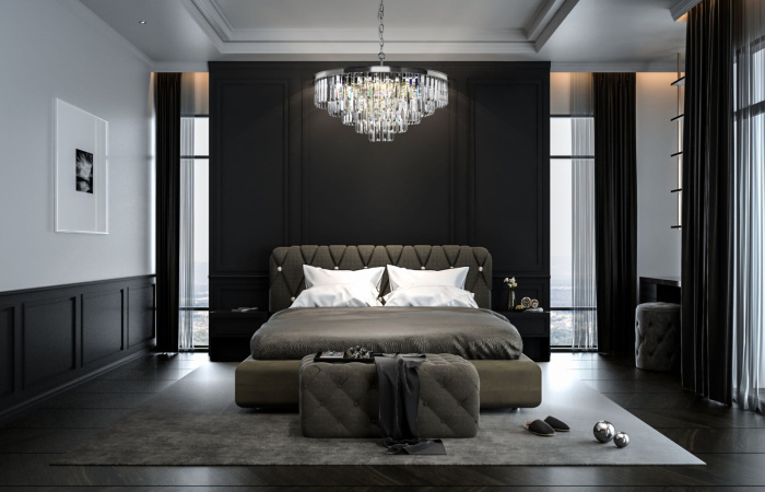 Подвесная люстра Revero MOD085PL-12CH (mod085pl-12ch)