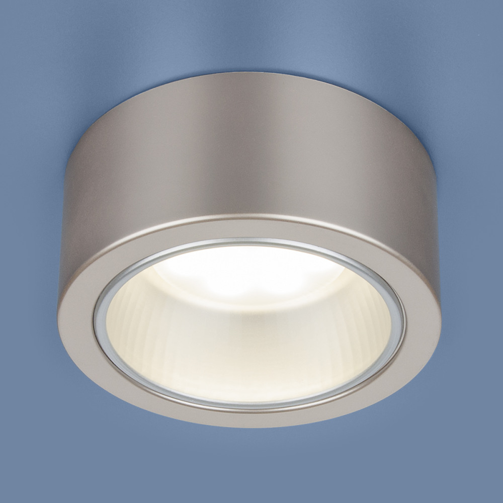 Накладной точечный светильник 1070 GX53 GD шампань (electrostandart_a035974)