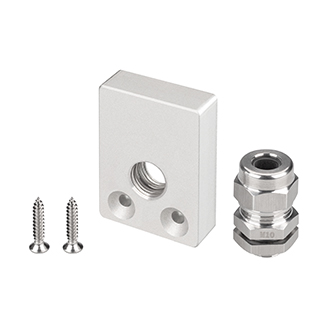 Заглушка ARH-FLOOR27-H28-SIDE с отверстием (Arlight, Металл) 038702