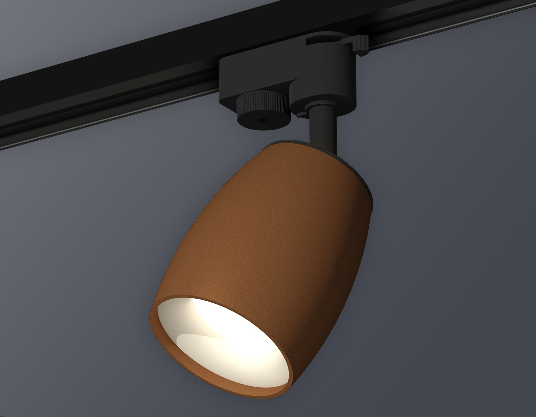 Комплект трекового однофазного светильника XT1124030 SCF/SWH кофе песок/белый песок MR16 GU5.3 (A2521, C1124, N7010)