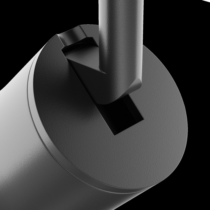 Трековый светильник Virar Unity GU10 10Вт однофазный Maytoni Technical TR022-1-GU10-B (tr022-1-gu10-b)