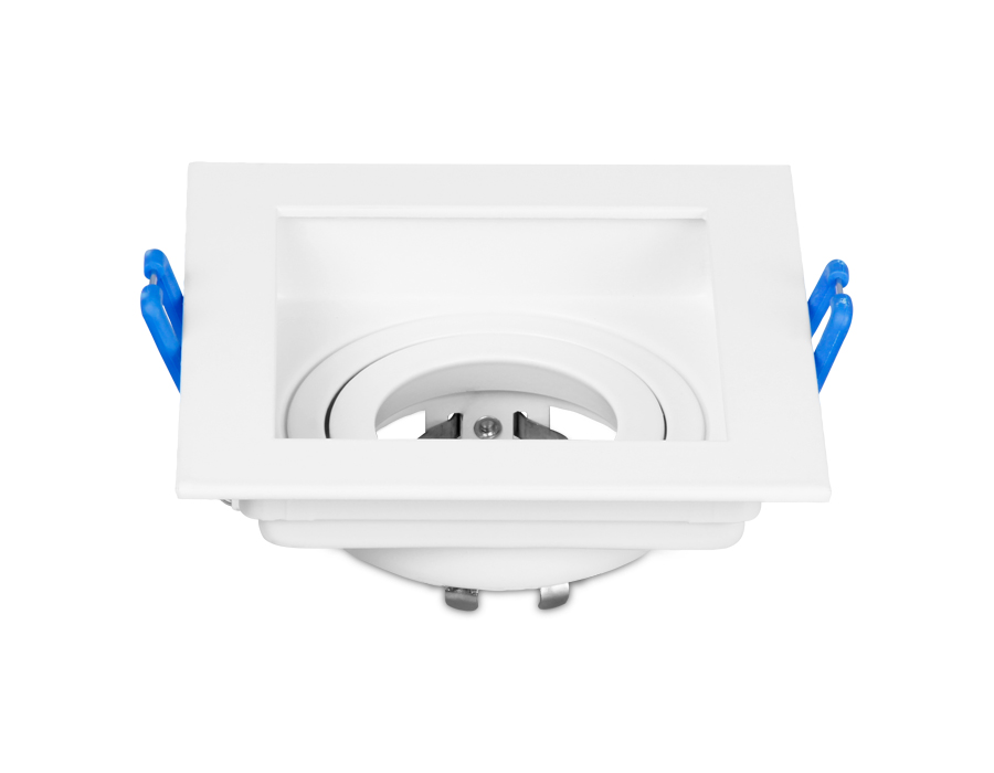 Точечный поворотный светильник MR16 TN180 WH белый GU5.3 100*100*40