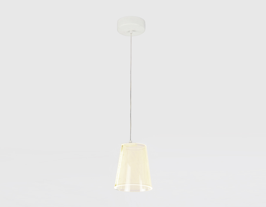 Подвесной светодиодный светильник AK4112 WH белый 19W D150*980 (Без ПДУ)